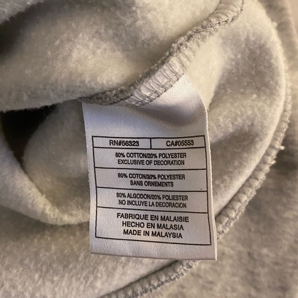 Air Jordan Air Jordan Legacy Zip up Gray Green Zip-Up Hoodie with Logo 3XL - Picture 8 of 8